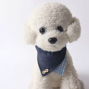 Accessoires <span class=keywords><strong>pour</strong></span> animaux de compagnie, prix d'usine <span class=keywords><strong>pas</strong></span> <span class=keywords><strong>cher</strong></span>, bandanas en tissu denim <span class=keywords><strong>pour</strong></span> chiens de petite et grande taille - Product Image 6