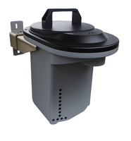 Capteur de niveau radar 4G IP68 intégré pour réseau de canalisations, batterie 152Ah, capteur de méthane, configuration via application à distance, portée 40m, précision ±2mm