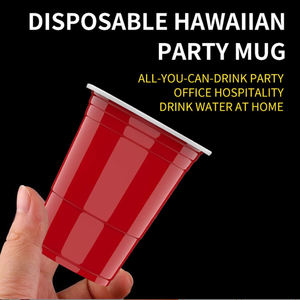 Vaso De plástico Popular para eventos, plástico reutilizable personalizado, personalizado, 300ml, vaso De plástico para estadio, Vasos De plástico Con Tapa - Product Image 6