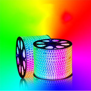 Dải Đèn Led DC 12V SMD5050 3528 RGB Dải Đèn Led Linh Hoạt Dải Băng Diode Bộ Điều Khiển Nhạc Từ Xa + Bộ Chuyển Đổi Nguồn Đèn Led - Product Image 2