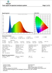 HP350B 350-800nm Spectroradiomètre de lumière bleue <span class=keywords><strong>portable</strong></span> Spectromètre d'irradiance à rayons bleus - Product Image 3