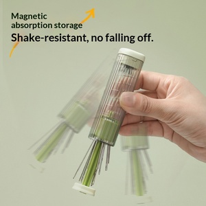 Kit de Costura Magnético com Caixa de Armazenamento Portátil para Agulhas e Linhas - Product Image 2