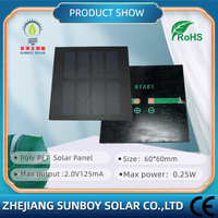 Jouet DIY 2V 3V 6V 5V 4.9V 125mA Micro Mini Petits Modules PV Solaires Cellules Photovoltaïques en Silicium Poly Solaires Panneau Solaire