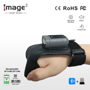 Escáner de Guante con Código de Barras 2D W-330 <span class=keywords><strong>QR</strong></span>, Sensor CMOS, 6 Horas de Escaneo, Batería de 670 mAh, 1 Año de Garantía - En Stock - Product Image 1