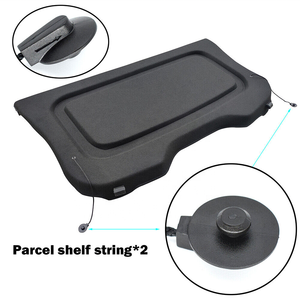 Cubierta de estante de paquete trasero de coche para Ford Focus MK3 2012-2016 maletero ciego equipaje maletero carga escudo embellecedor accesorio Interior pieza de repuesto - Product Image 2
