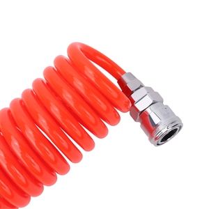 Tube à ressort rétractable en PU 8-12KG/cm2, tube à air en polyuréthane, adapté aux raccords pneumatiques multinationaux, en stock - Product Image 1