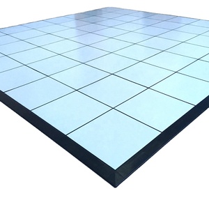 Carrelage de <span class=keywords><strong>sol</strong></span> de danse en pvc <span class=keywords><strong>noir</strong></span> <span class=keywords><strong>et</strong></span> <span class=keywords><strong>blanc</strong></span>, 1 pièce, antidérapant, écologique, pour événement, <span class=keywords><strong>sol</strong></span> de danse en acrylique - Product Image 5