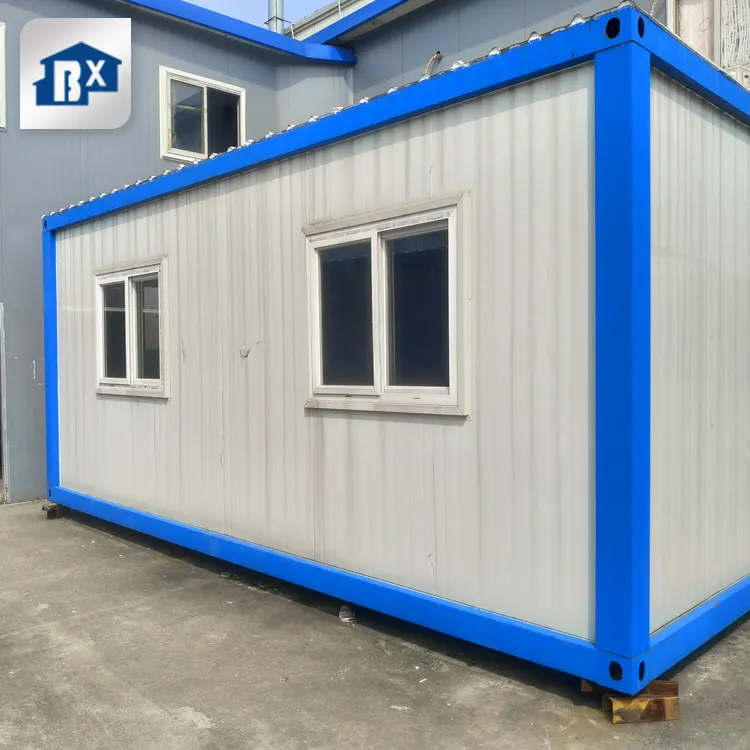 Cheap flat pack container house prefabricated 20ft modular sandwich panel prefab container homes house