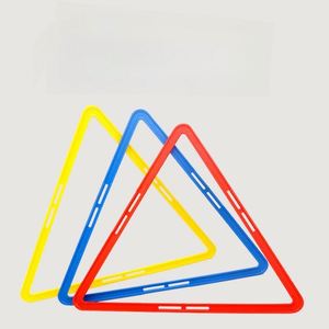 Círculo de Entrenamiento de Fútbol, Triángulo Ágil de 48 cm, Equipo de Entrenamiento para Canchas de Fútbol y Baloncesto - Product Image 1