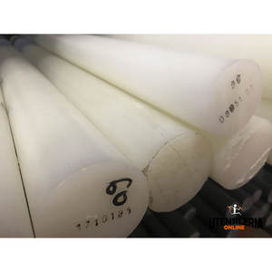 Tondo nylon zellamid en Barre Bianco Ø 130x1000mm - Product Image 1