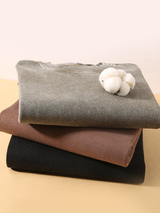 Nouveautés H5586 – Sweat-shirts personnalisés en mélange de coton 350 g/m², effet délavé, pour hommes et femmes, vente en gros - Product Image 5