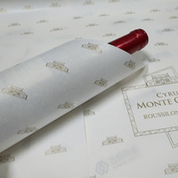 Papier d'emballage personnalisé 17 g/m² blanc neige, papier calque 28 g/m², papier d'emballage 40 g/m² pour l'emballage floral, fournisseur direct de Hangzhou, fabricant d'impression
