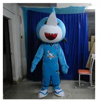 Sea Theme Shark Mascot Costume for Adult, Festival Events