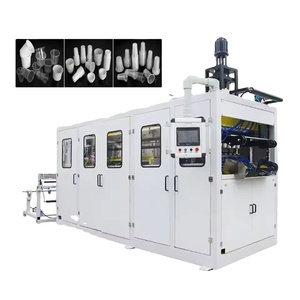 Độ chính xác cao tự động dùng một lần thermoforming khay nhựa hộp cốc làm cho máy cho pet PP PS & PVC thành phần động cơ lõi - Product Image 2