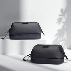 Sac de <span class=keywords><strong>toilette</strong></span> imperméable personnalisé Royal Fair, capacité moyenne pour <span class=keywords><strong>homme</strong></span>, design en Oxford givré, <span class=keywords><strong>logo</strong></span> imprimé, sac de <span class=keywords><strong>toilette</strong></span> uni, trousse de <span class=keywords><strong>toilette</strong></span> pour <span class=keywords><strong>homme</strong></span> - Product Image 2