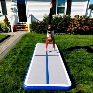 Tamaño personalizado <span class=keywords><strong>AirTrack</strong></span> 3M 4m <span class=keywords><strong>5M</strong></span> 6m 8m 10m estera pista de caída pista de aire inflable para gimnasia estera inflable - Product Image 1