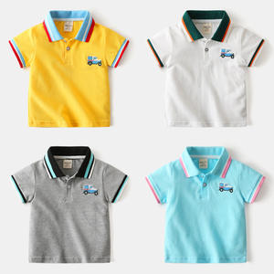 Vêtements pour garçons, t-shirts polo décontractés pour enfants de haute qualité, fabriqués en Chine - Product Image 3