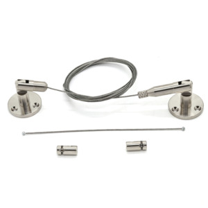 XINRONG Однопроводные панельные зажимы акриловые держатели для плакатов кабельные системы отображения для винного шкафа - Product Image 4