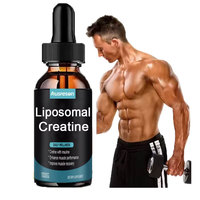Ausreson Créatine Liposomale Monohydrate Liquide, Créatine HCL, Complément Sportif, Stimulant Énergétique, Gouttes Liquides de Créatine Liposomale