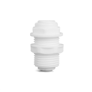 MSQ 1/4'' Turn 3/8'' Low Price Bulkhead Adapter Plastic Push To Connect Water Fitting Quick Connector