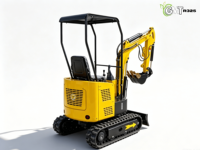 Mini-excavatrice sur chenilles R325 d'occasion, 2,5 tonnes, avec moteur Euro 5 EPA et pompe testés et inspectés – Équipement de construction