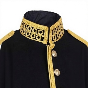 Veste Doublet Highlander pour Bagpiper et Tambour-major écossais, uniforme d'hiver en laine à col montant, cérémoniel - Product Image 5