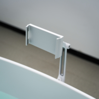 Support pliable et pivotant à 360 degrés pour téléphone et tablette, idéal pour baignoire spa ou bain froid – Support mobile paresseux et pliable