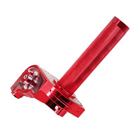 Puño de Acelerador Rápido de Aluminio CNC de 22mm con Cable de Acelerador y Funda Visual de Lubricación para Motocicletas KLX CR CRF EXC XR TTR CB