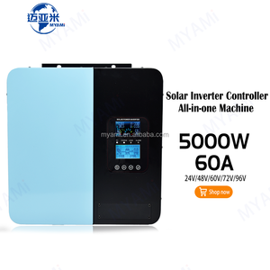 <span class=keywords><strong>5000W</strong></span> 24V 48V 60V 72V <span class=keywords><strong>96V</strong></span> tinh khiết Sine Wave lai biến tần MPPT 60A phí điều khiển 10000W năng lượng mặt trời điện AC biến tần - Product Image 2