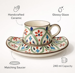 Most Selling Large Capacity Ceramic Coffee <b>Mug</b> with Ergonomic Handle for Hot Beverages Milk <b>Tea</b> and Latte For Sale - Product Image 3