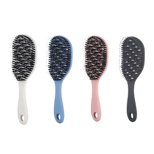 <span class=keywords><strong>Spazzola</strong></span> Districante Professionale in Setole di Cinghiale per <span class=keywords><strong>Capelli</strong></span> Spessi e Crespi, Lisciante e Lucidante, per Casa e Salone - Product Image 1