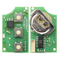 Llave Remota Universal Plegable para Coche, Carcasa de Repuesto para Llave Inteligente con Frecuencia Ajustable para Herramienta de Programación de Cerrajería