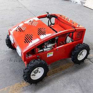 Tondeuse à gazon autotractée à 4 roues, <span class=keywords><strong>robot</strong></span> à essence pour pelouse et champ - Product Image 3