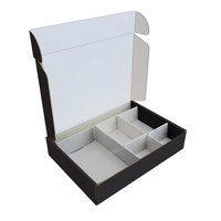 Boîte à Repas Bento Sushi Jetable en Carton Personnalisable avec Compartiments pour la Vente en Gros et à Emporter