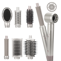 Professioneller 9-in-1 Haarstyler: Heißluftbürste mit automatischer Rotation, Lockenstab und Glätteisen-Set für Salon, Zuhause und Hotel