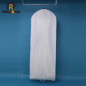 Borsa di abbigliamento personalizzata all'ingrosso di lusso copri abito lungo per abito da sposa basso con stampa MOQ borsa per vestiti - Product Image 4