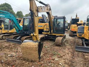 Excavatrice sur chenilles hydraulique CAT 308E d'occasion de haute qualité, 8,4 tonnes, moteur C3.3B 3 cylindres, godet de 0,23 m, grappin de 4,15 m, usage industriel - Product Image 2