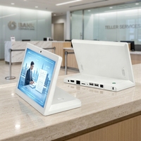 Nouvelle tablette industrielle Android 14 de 8 pouces RK3576S avec écran tactile, terminal de collecte de commentaires, système de gestion des files d'attente pour banques et hôpitaux