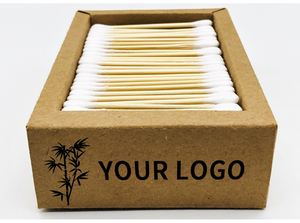 Doble cabeza <span class=keywords><strong>de</strong></span> algodón <span class=keywords><strong>de</strong></span> bambú <span class=keywords><strong>limpiador</strong></span> <span class=keywords><strong>de</strong></span> oído en buena calidad - Product Image 2