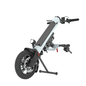 Silla de ruedas eléctrica potente, kit de conversión de ciclo manual, triciclo, nueva moda - Product Image 4