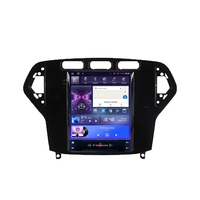 Autoradio 9,7 pouces pour Ford Mondeo 2007-2010, GPS, CarPlay, Android Auto, écran tactile, lecteur multimédia, DSP stéréo, mondial