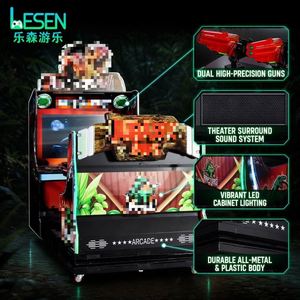 เครื่องเกมอาร์เคด VR LCD ขนาด 55 นิ้ว แบบจำลองเกมยิงปืนคู่ ใช้เหรียญ ควบคุมด้วยการเคลื่อนไหว - Product Image 3