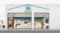 Étagère de présentation pour animalerie, design intérieur personnalisé, bois chaud, pour chat, animal de compagnie, stand commercial, support au sol, clinique vétérinaire, présentoir de magasin
