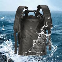 Tas Ransel Tahan Air Mengapung di Air untuk Aktivitas Luar Ruangan dengan Jahitan Frekuensi Tinggi dan Segel Gulung untuk Berperahu, Berenang, Trekking Sungai, Ringan