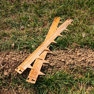 Bordure décorative de <span class=keywords><strong>jardin</strong></span> en acier Corten découpée au laser pour parterres de fleurs - Product Image 2