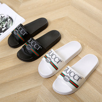 Sandales antidérapantes pour hommes, pantoufles pour la maison, tendance, chaussures d'extérieur, été