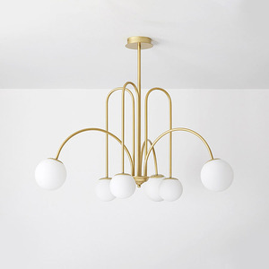 Design minimaliste maison lustre lumière intérieur salon suspension lumière Art déco suspension lampe - Product Image 6
