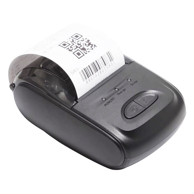 58mm Mini Portable for & USB Inkless 2-Inch Thermal Receipt Printer with 203dpi Resolution POS in Stock