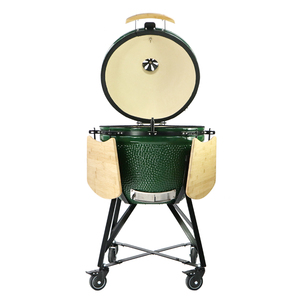 TOPQ-Pierre à <span class=keywords><strong>Pizza</strong></span> en Céramique <span class=keywords><strong>XL</strong></span> 25 Pouces, Grilles de BBQ Premium KAMADO - Product Image 1