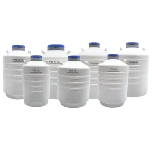 Hot Seller Nitrogen Container Customizable YDS-10-80 YDS-10 Liquid Nitrogen Dewar Tank with Ladle